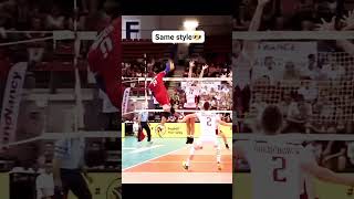 Ishikawa Ngapeth amazing spike japanvolleyball volleyballchampionship vnl2023 worldvolleyball [upl. by Isidore403]