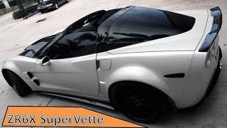 ZR6X Supervette Cammed Widebody LOUD MADD HORSEPOWER Corsa Exhaust [upl. by Netniuq]