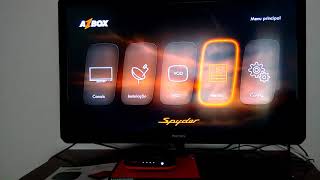 AZBOX SPYDER ATUALIZAÇÃO E CONFIGURAÇÃO [upl. by Oliva134]