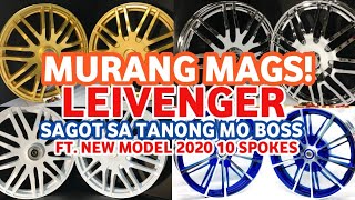 MURANG MAGS  LEIVENGER THAILAND MADE QUALITY amp PLUS NEW MODEL 2020  AFFORDABLE  SAGOT SA TANONG [upl. by Yahsal]