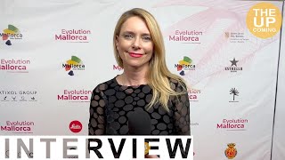 Sandra Lipski interview at Evolution Mallorca Film Festival 2024 [upl. by Nerek]