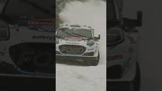 Rally Sweden 2024 ☆ Neuville Fourmaux Katsuta ☆ rally corner WRC [upl. by Arde]