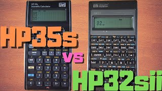 HP35s vs HP32sii [upl. by Zenobia]