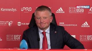 POSTMATCH FULL Press Conference  Sheffield United 01 Manchester City  Chris Wilder [upl. by Maice]