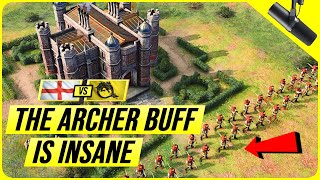 AoE4  English 11 Range Archers Are Perfectly Balanced [upl. by Ballinger]