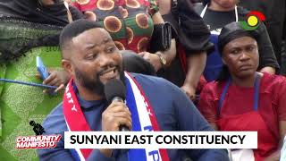 Community manifesto from the Sunyani East [upl. by Pohsib488]