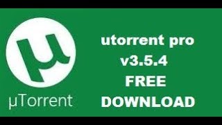 How to install µTorrent Pro v354  FREE Download [upl. by Joni]