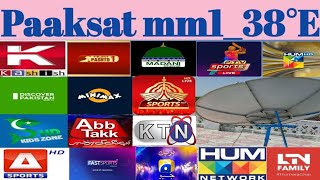 paksat 38e dish setting 2024 paksat mm1 new update paksat new update [upl. by Nylaroc]