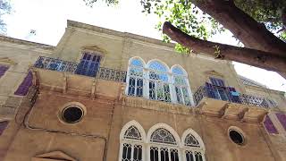 Sehnaoui Palace Beirut  Bustros Palace a peaceful بيروت in Mar Nqoula Saint Nicolas Ashrafieh [upl. by Haral]