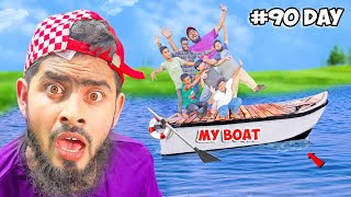 ২০ হাজার টাকার নৌকা  Will Big Cardboard Boat Swim  90day  Akib Bhai [upl. by Rodrick368]