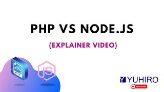 PHP vs Nodejs  Explained in 2 minutes [upl. by Ahsilahs449]