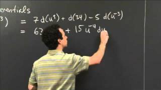 Computing Differentials  MIT 1801SC Single Variable Calculus Fall 2010 [upl. by Philcox489]