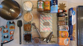 Relax while Baking Vegan Oatmeal Raisin Cookies No Talking plenty of mistakes [upl. by Aisatsanna]