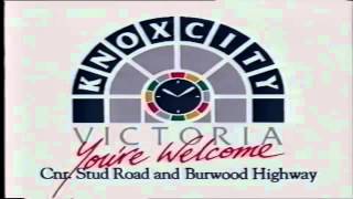 Old Knox City shopping centre advert 1991 [upl. by Acireit]