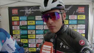 Ilan Van Wilder  Interview at the start  Stage 2  Critérium du Dauphiné 2024 [upl. by Crowley]