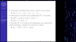 Enfoque polinomial  Método de diseño [upl. by Angelique]