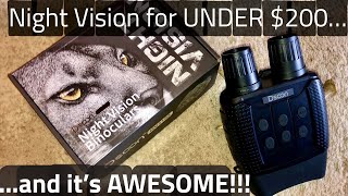 Night Vision under 200 THAT WORKS Indepth field review of the Dsoon Night Vision Binoculars [upl. by Muscolo]