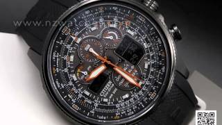 Citizen EcoDrive Solar Navihawk AT Atomic Radio Controlled Watch JY803504E [upl. by Cynera]