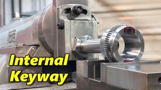 Shaping a Tapered Bore Internal Keyway [upl. by Ki]