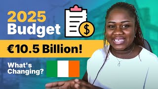 Ireland Budget 2025 €105 Billion cutting across key areas  All you need to know [upl. by Amehr]