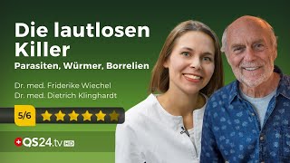 Die lautlosen Killer Parasiten Würmer Borreliose und Gifte  Dr Wiechel amp Dr Klinghardt  QS24 [upl. by Hopfinger]