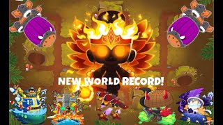 The New World Record in BTD6 [upl. by Rheba]