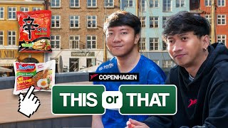 This or That with Indo Dota Pros  TI w Tundra Whitemon [upl. by Sucramd492]