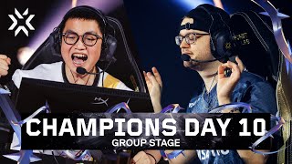 PRX vs EDG  VALORANT Champions Seoul  Group Stage Day 10 [upl. by Lovich]