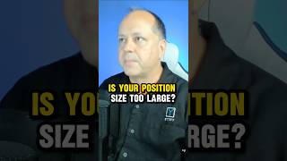 Is Your Position Size Too Large daytrading stockmarket trading tradingtips [upl. by Ikcin]