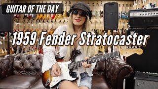 Guitar of the Day 1959 Fender Stratocaster with Orianthi [upl. by Burget]