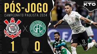 Corinthians 1x0 Guarani 🔴 PÓSJOGO ZONA MISTA e COLETIVA  1ª Rodada  Paulistão 2024 [upl. by Blanchette]