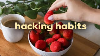 How I Hacked My Way Into Healthier Habits [upl. by Ahsinrats]