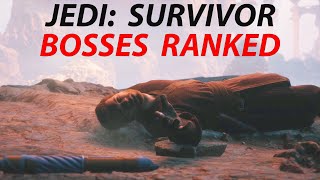 Ranking the TOP 10 HARDEST Jedi Survivor BOSSES [upl. by Atisusej899]