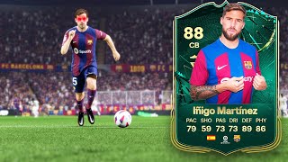 88 EVOLUTION INIGO MARTINEZ IS A BEAST IN EA FC 24 [upl. by Erik]