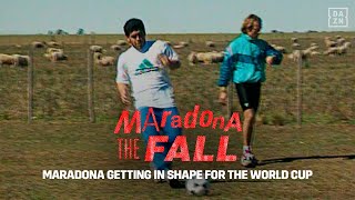 Diego Maradona Getting In Shape For The 1994 FIFA World Cup 💪 [upl. by Akitahs]