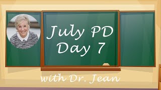 Day 07 July PD with Dr Jean  Finger Plays Rhyme [upl. by Rist]