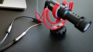 How to use an external mic on a Macbook Pro  IT WORKS 2019 [upl. by Hammel291]