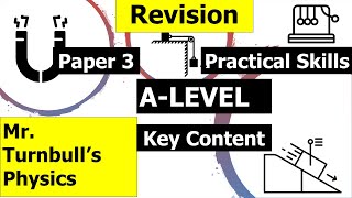 ALevel Physics Paper 3 Practical Skills Key Content Revision [upl. by Akeemahs984]