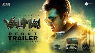 Valimai  Trailer  Recut  Ajith Kumar  HVinoth  GV Mediaworks [upl. by Notgnilliw235]