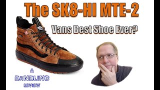 Vans SK8HI MTE 2 Shoe is AWESOME Made For the Elements MTE [upl. by Lehteb]