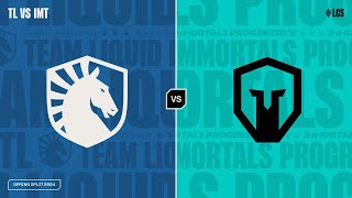 TL v IMT  Week 2 Day 2  LCS Spring Split  Team Liquid v Immortals 2024 [upl. by Ambrosia1]