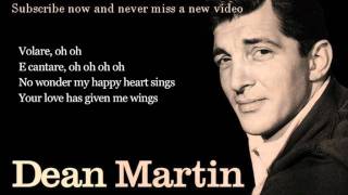 Dean Martin  Volare  Lyrics [upl. by Uohk]