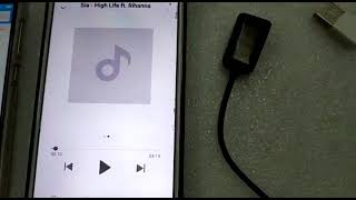 video test kabel aux to usb female [upl. by Aicilet]