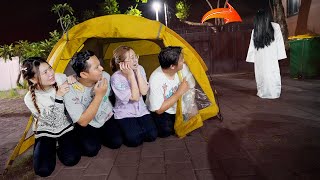 MERINDING KITA CAMPING DI HALAMAN ADA PENAMPAKAN KUNTILANAK [upl. by Caresa]