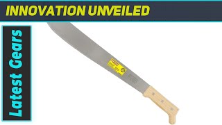 IMACASA Machete 127 12quot High Carbon Steel Blade Review [upl. by Dita483]