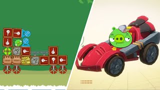 Bad Piggies vs Angry Birds GO vehicles [upl. by Anifled]