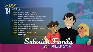 19 JANUARY 2024  MORNING  SPIRITUALITY DAYS OF THE SALESIAN FAMILY 2024 [upl. by Edgar55]