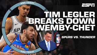 Victor Wembanyama vs Chet Holmgren is EYE CANDY 🍬  Tim Leglers Big Board Analysis  NBA Today [upl. by Sibilla443]