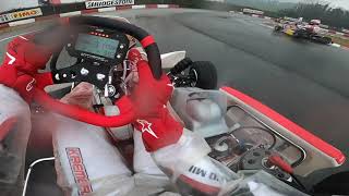 Onboard with Marijn Kremers BirelART Racing during Winter Testing Lonato KZ2 [upl. by Ramled]