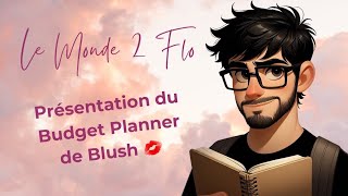 Présentation du Budget Planner de blushbudget 💋✨️ [upl. by Flan848]